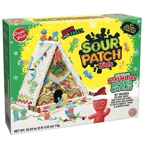 Sour Patch Kids® Xtreme Ski Cookie Chalet Kit