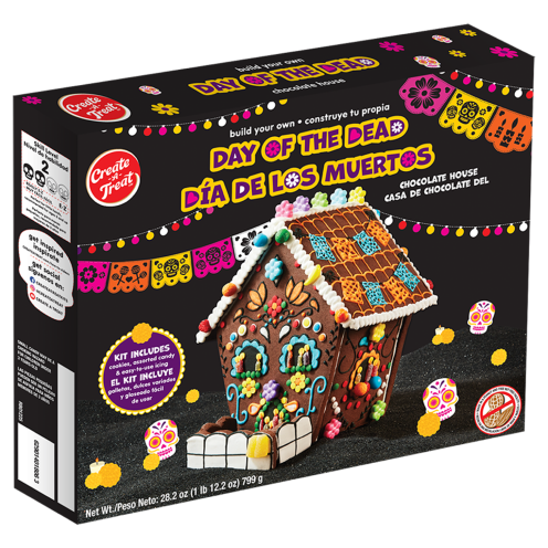 Day of the Dead Chocolate House Cookie Kit/ Dia de los Muertos