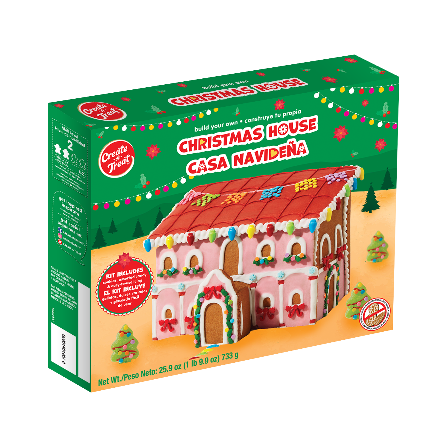 Build Your Own Christmas House/ Construye tu propia Casa Navidena