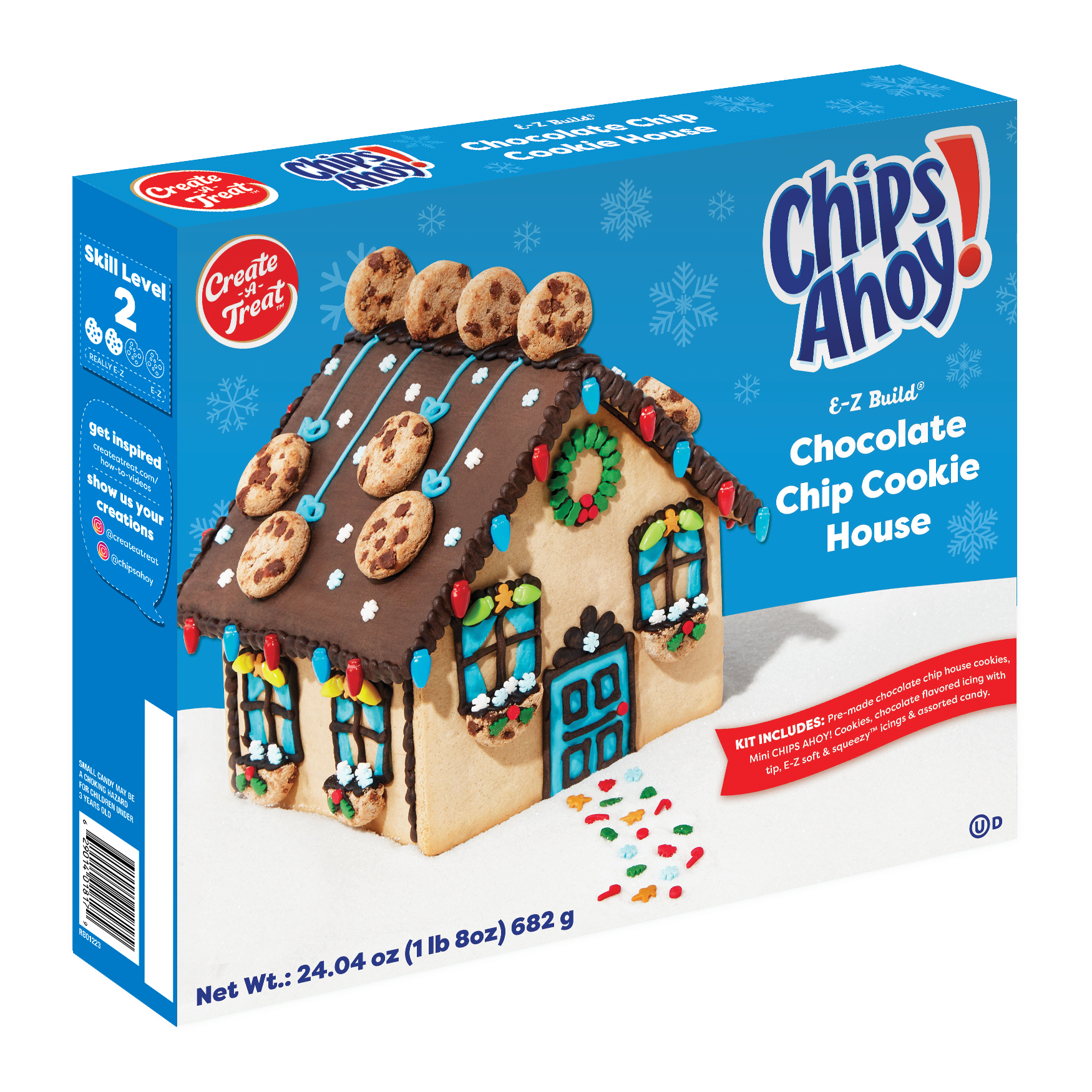 CHIPS AHOY! E-Z Build® Chocolate Chip Cookie House Kit